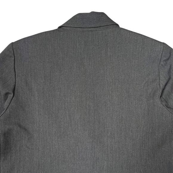 NEW MM LaFleur The Roxane Double Breasted Blazer Light Twill +1 1X Charcoal NWOT - Picture 13 of 15